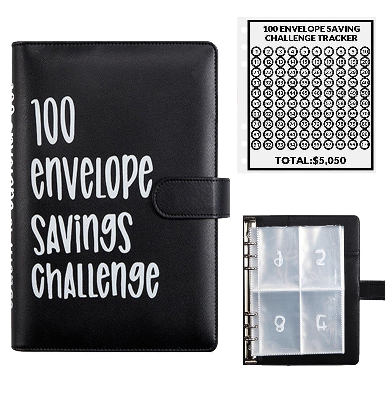 100 Envelopes Money Saving Challenge 100 Envelope Challenge Binder Easy And F EBay