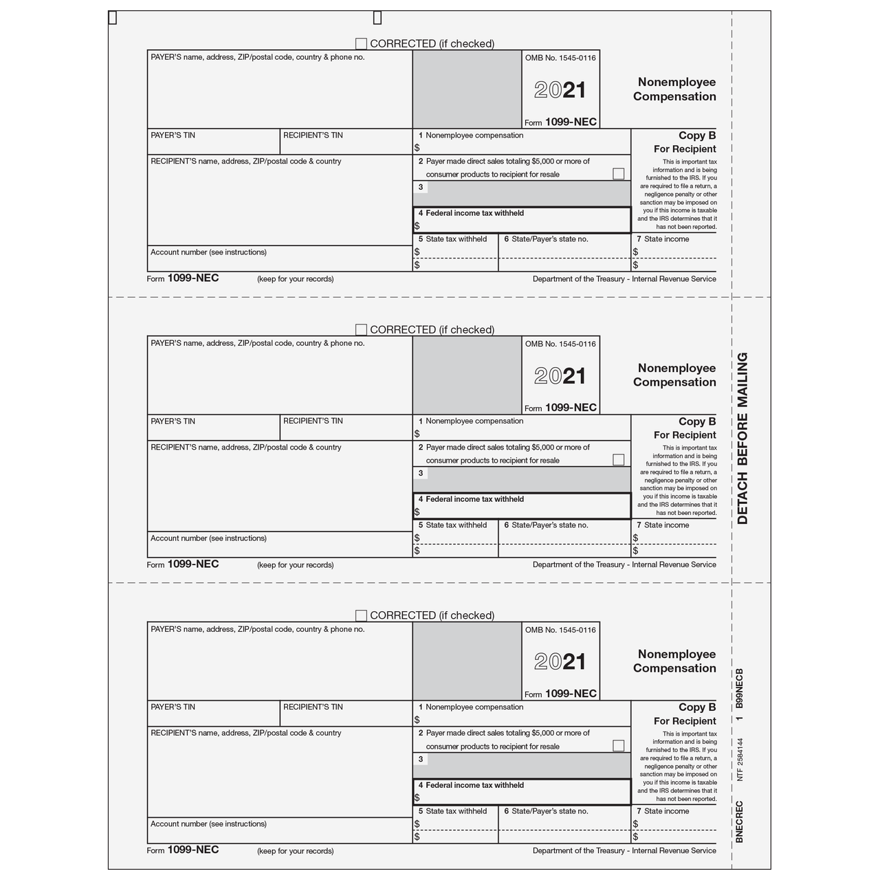 printable 1099 tax form