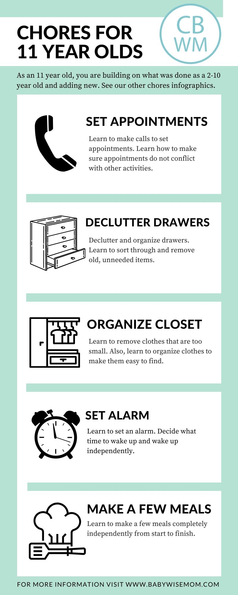 11 Year Old Chores For Tweens Babywise Mom