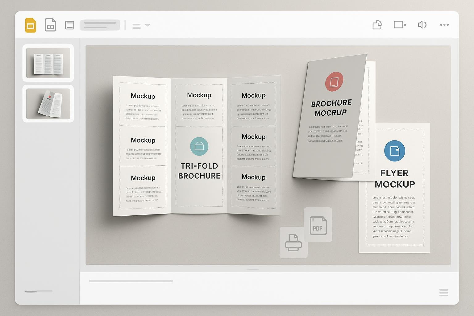 12 Best Google Slides Brochure Templates Tri fold Bi fold One Page In 2025