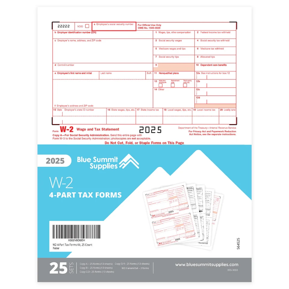 2025 estimated tax forms printable