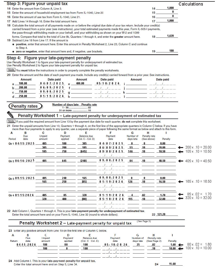 2025 Form IL 2210 Instructions