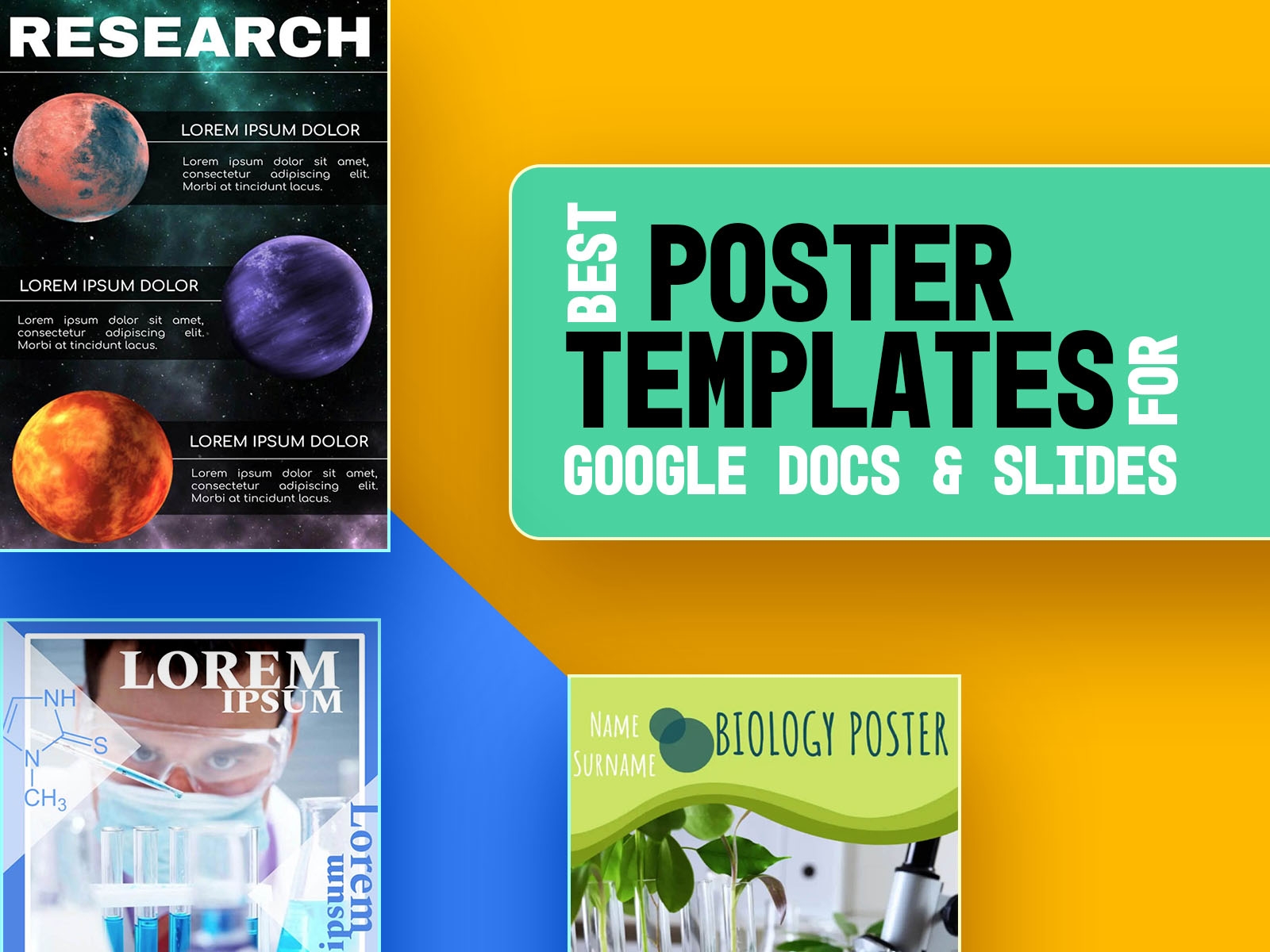 21 Best Poster Templates For Google Docs And Google Slides Graphicsfuel
