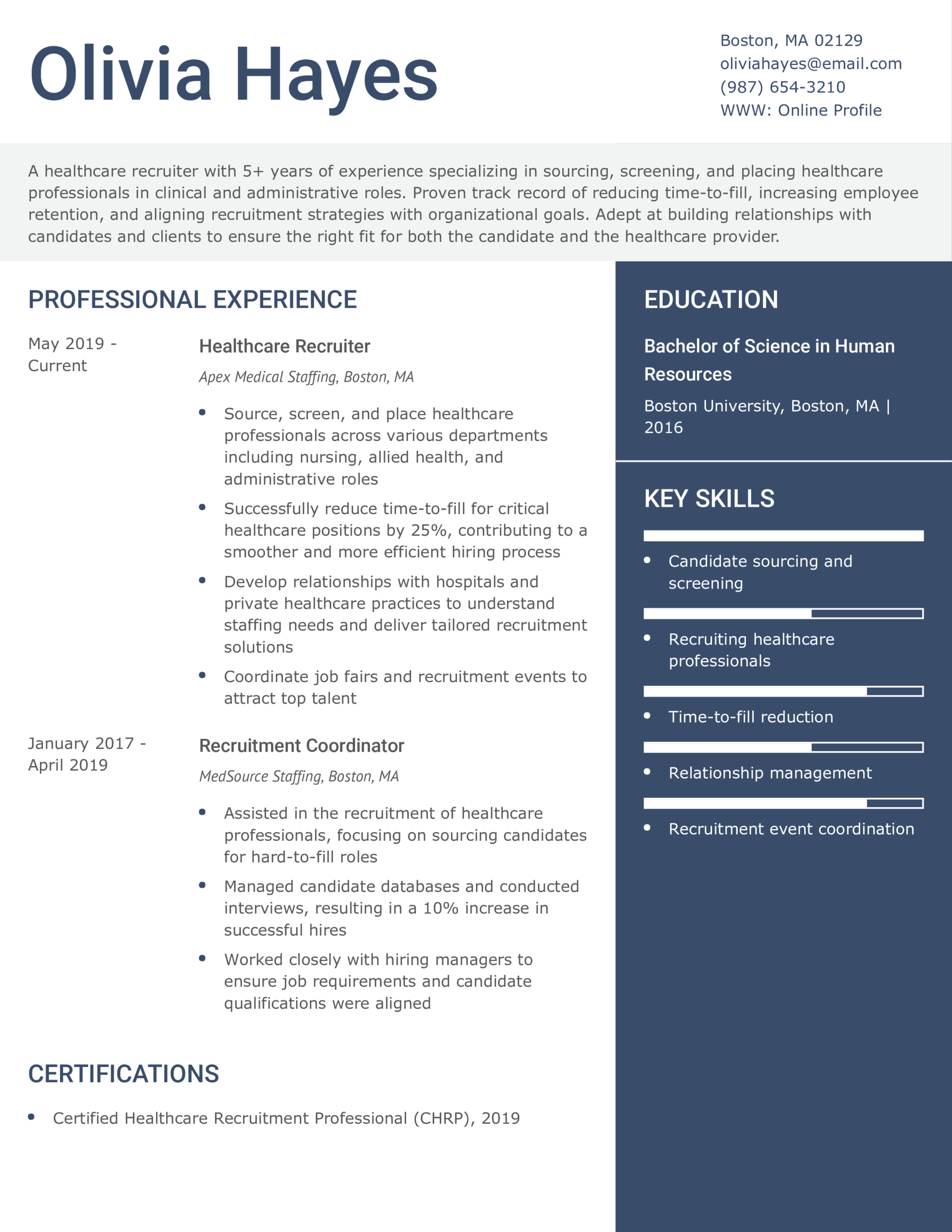 free healthcare resume templates