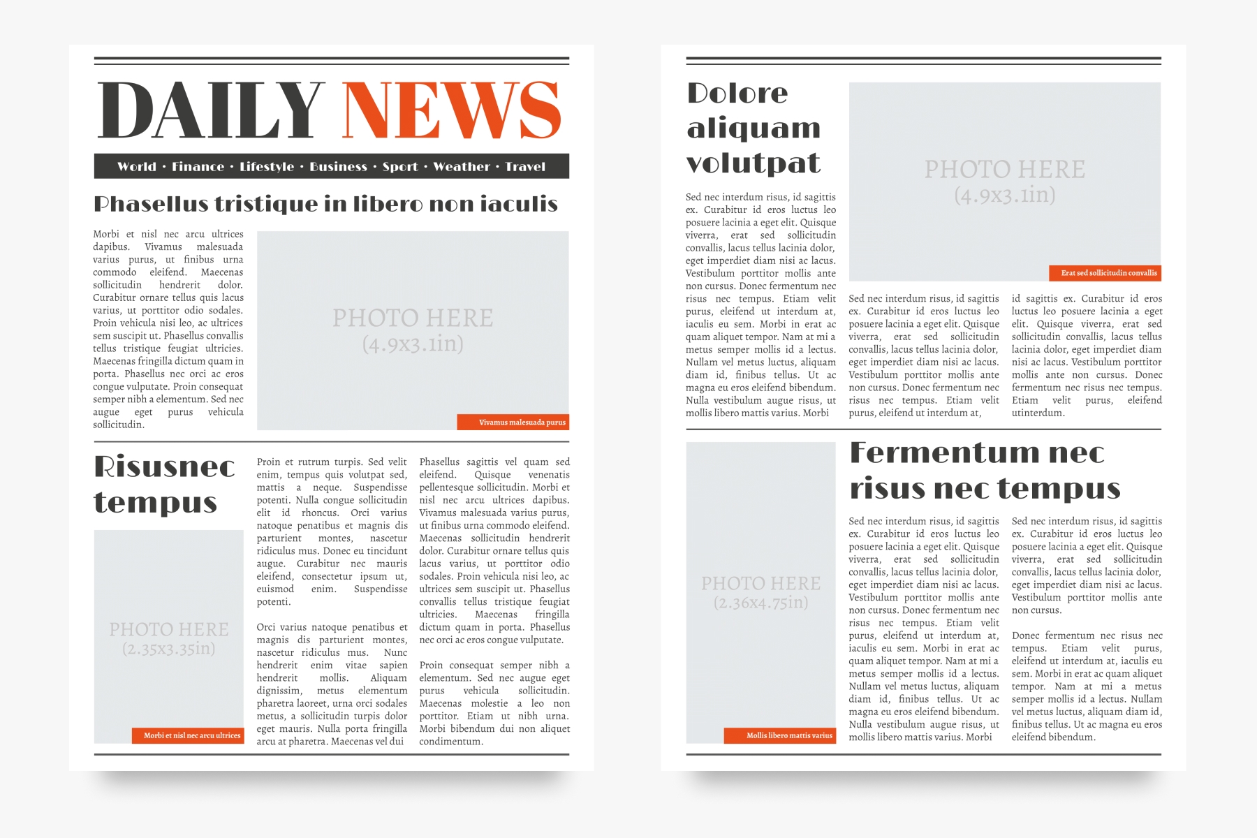 30 Best Editable Newspaper Templates For Google Docs