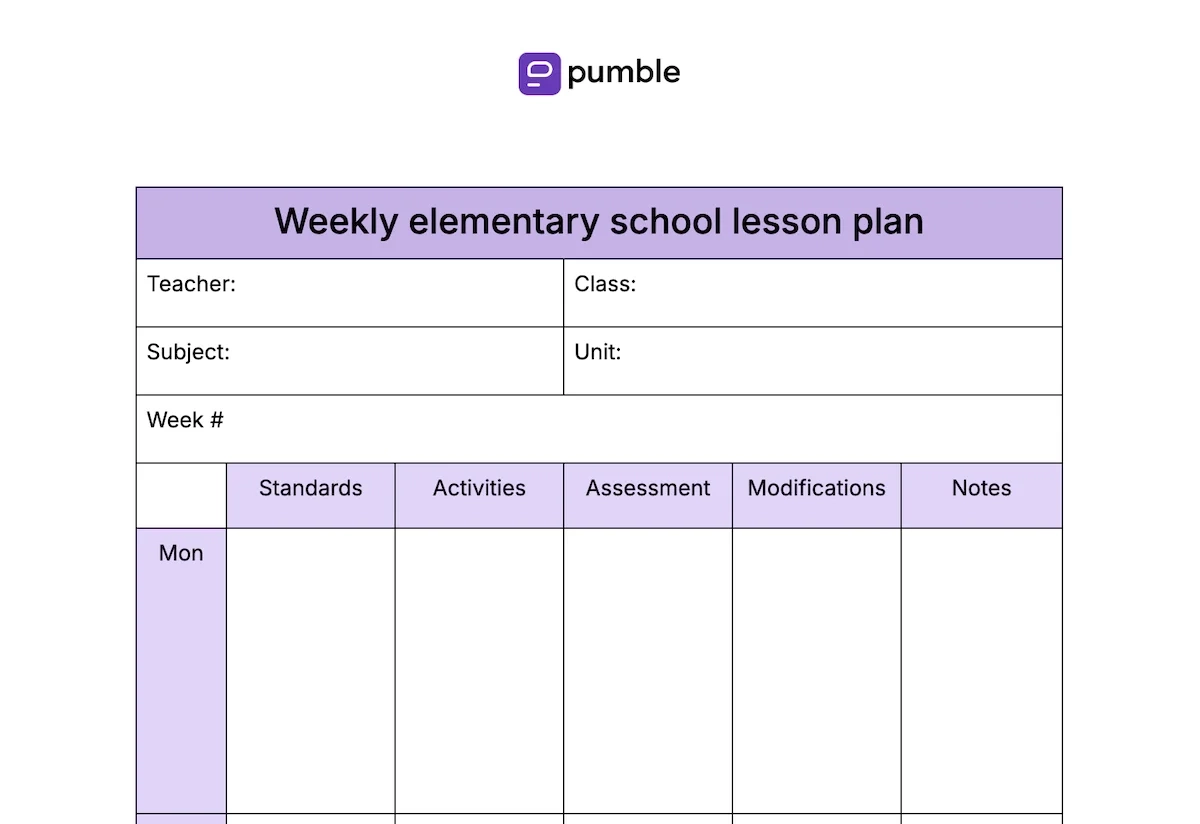 36 Lesson Plan Templates For Teachers In 2026