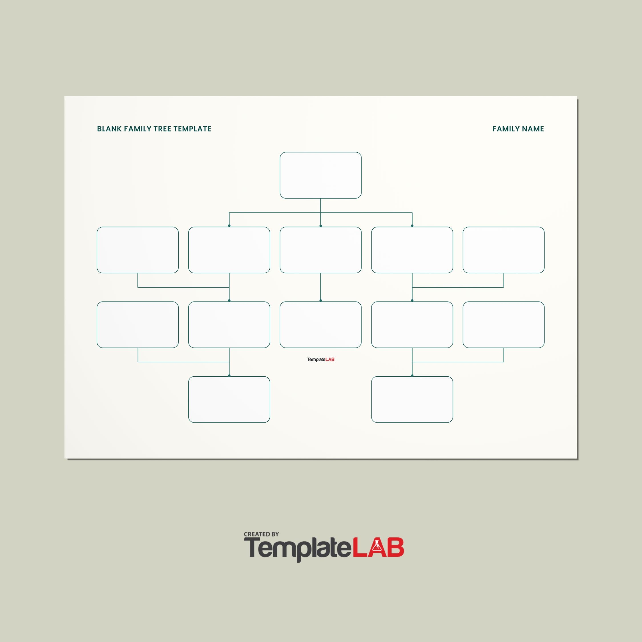 41 Free Family Tree Templates Word Excel PDF PowerPoint