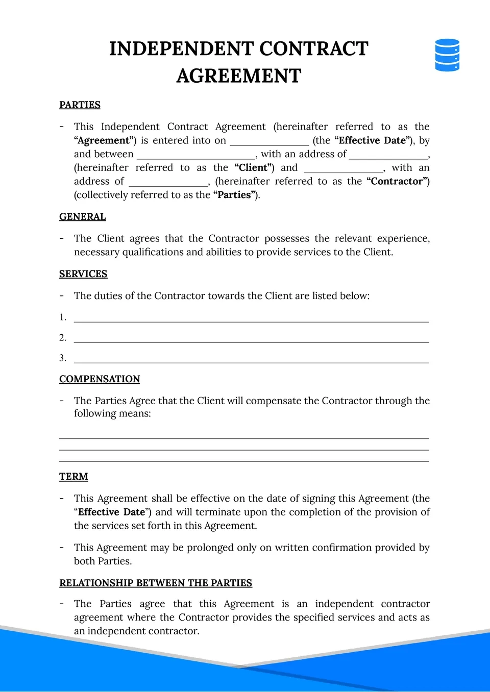 5 Agreement Templates For Google Docs Free Download