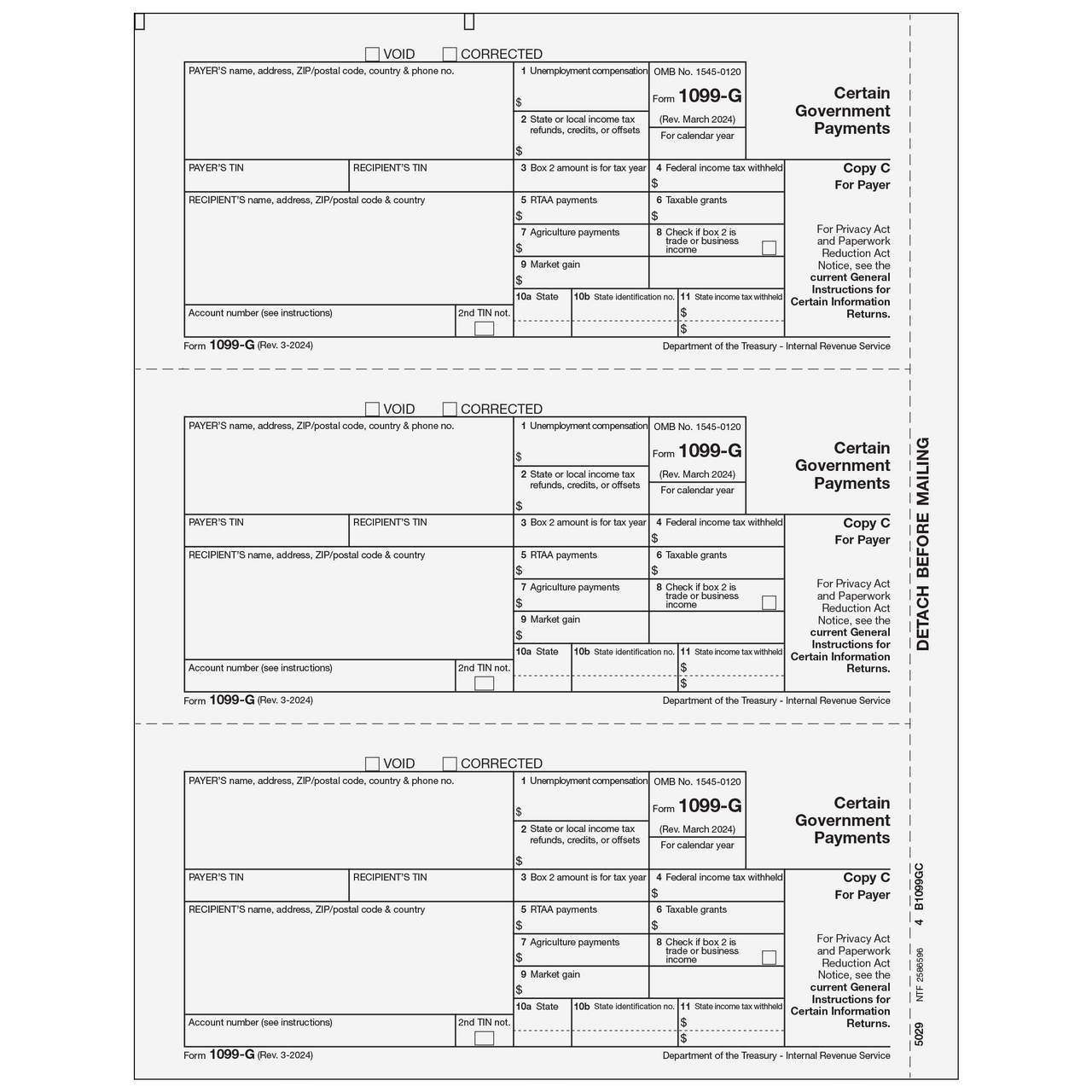 1099 printable forms