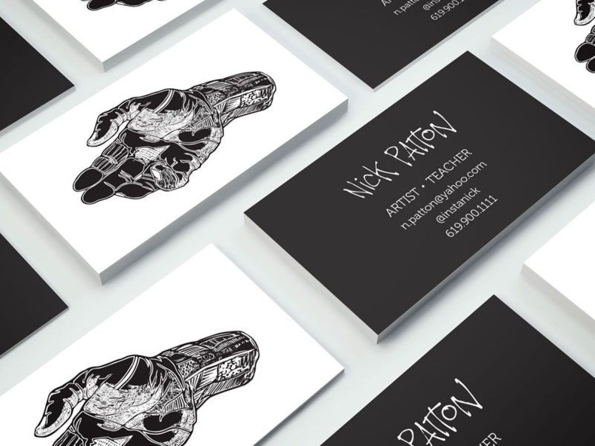 7 Examples Of Artist Business Cards What To Include