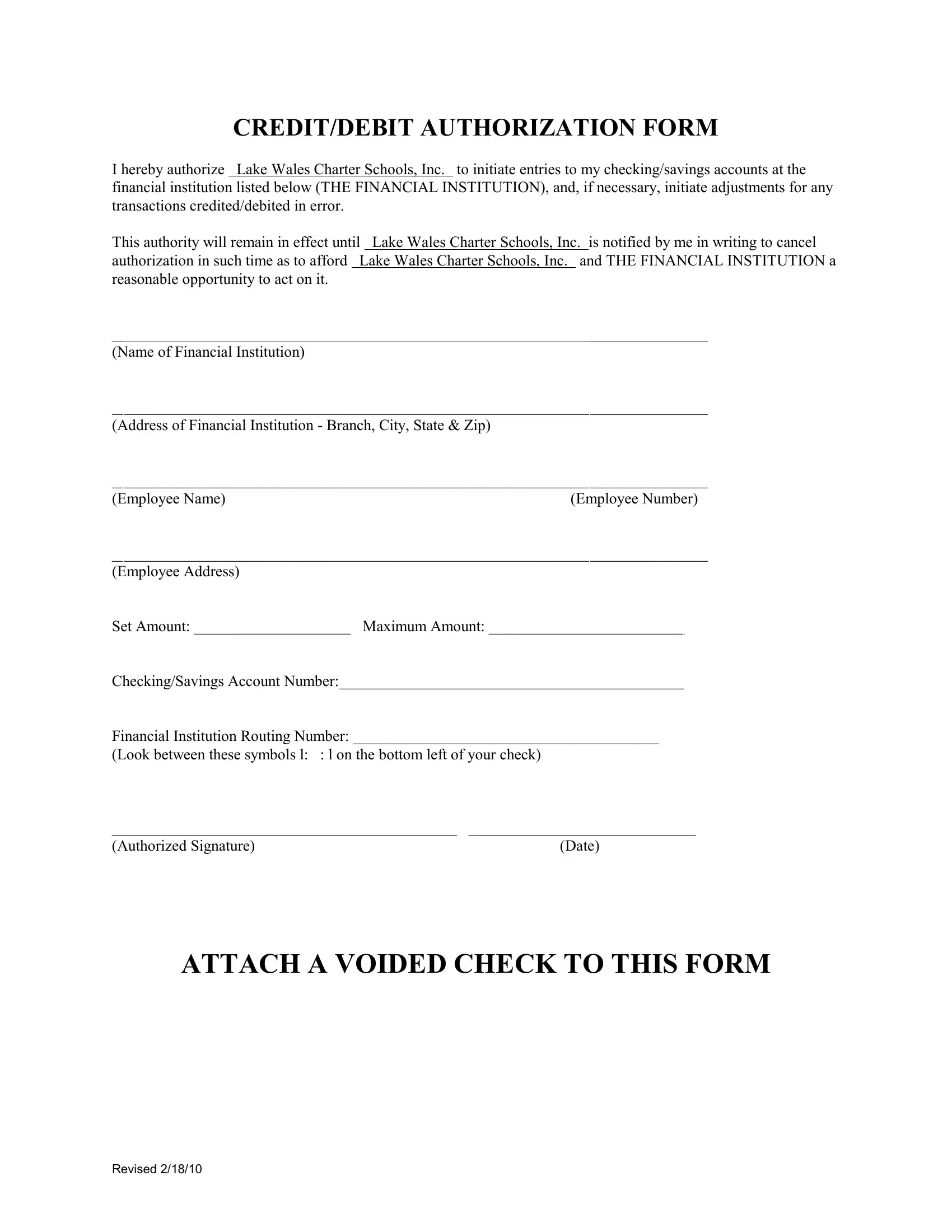 Ach Form Fill Out Printable PDF Forms Online