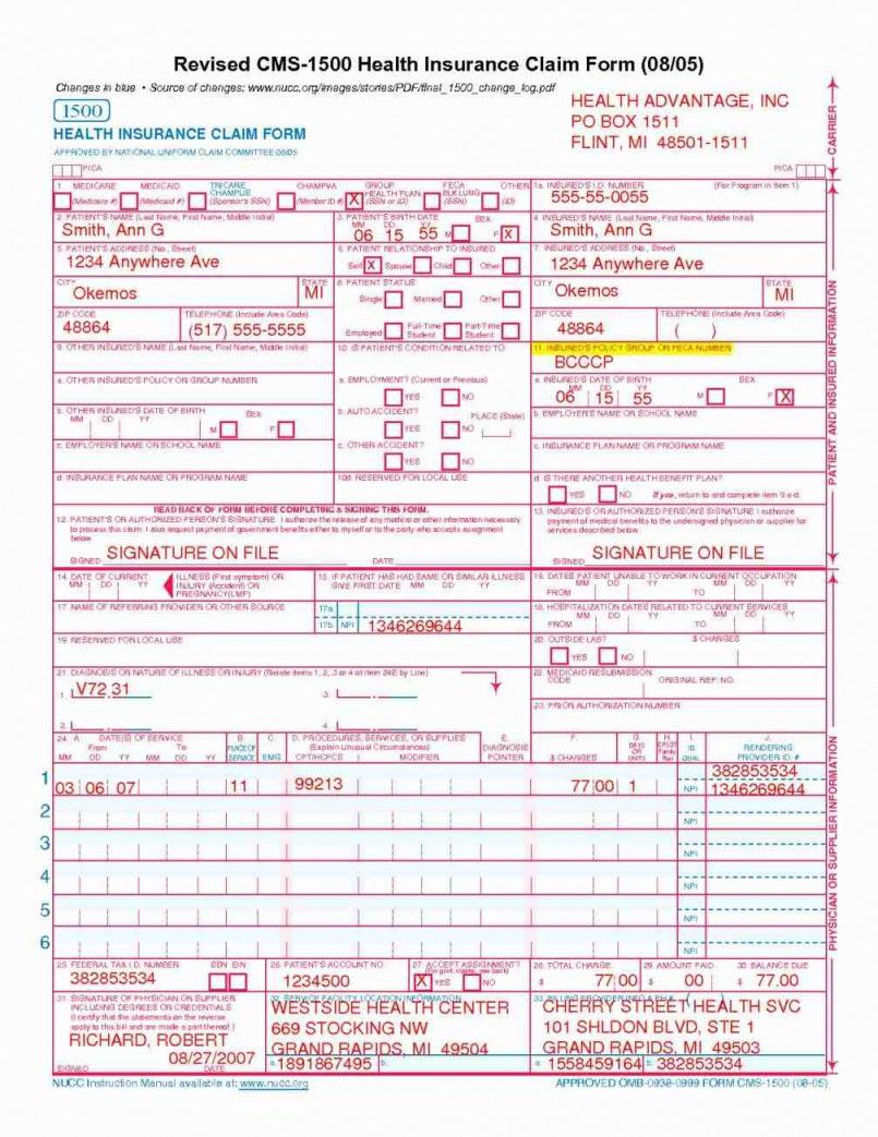 Aflac Cancer Wellness Form