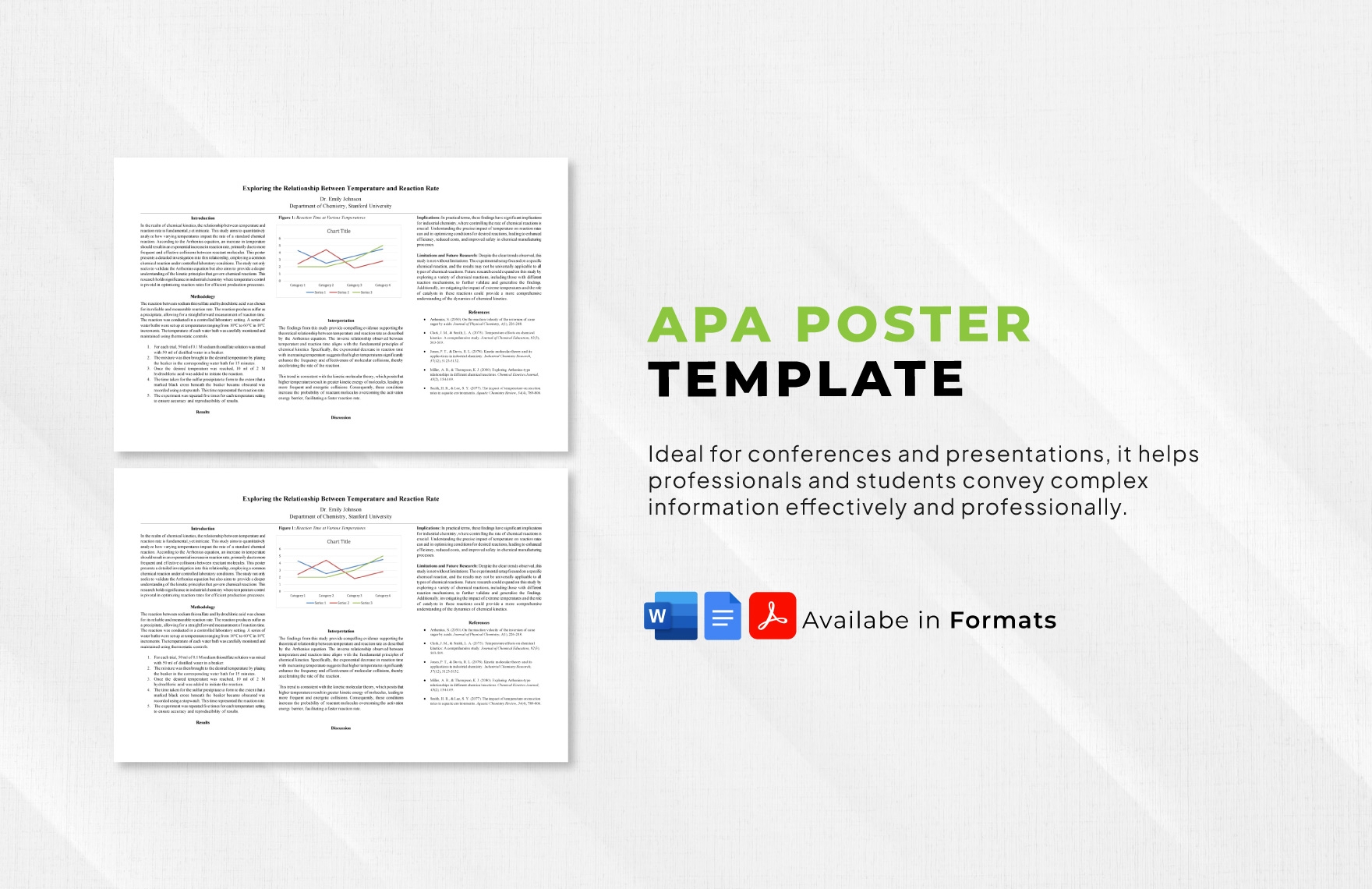 APA Poster Template In Word PDF Google Docs Download Template