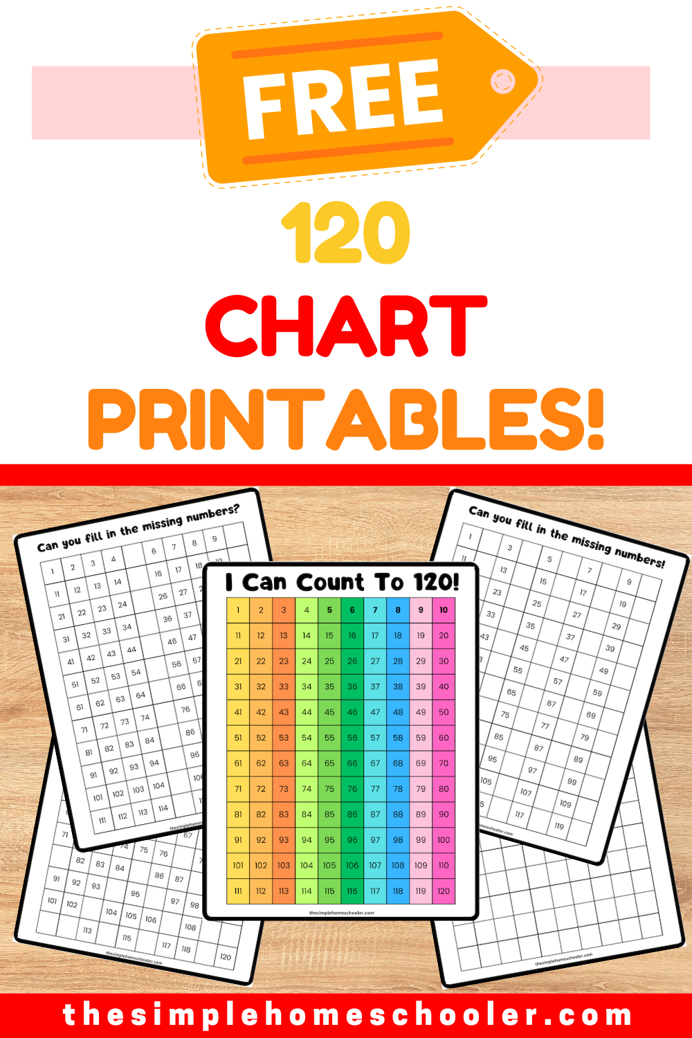 120 chart free printable