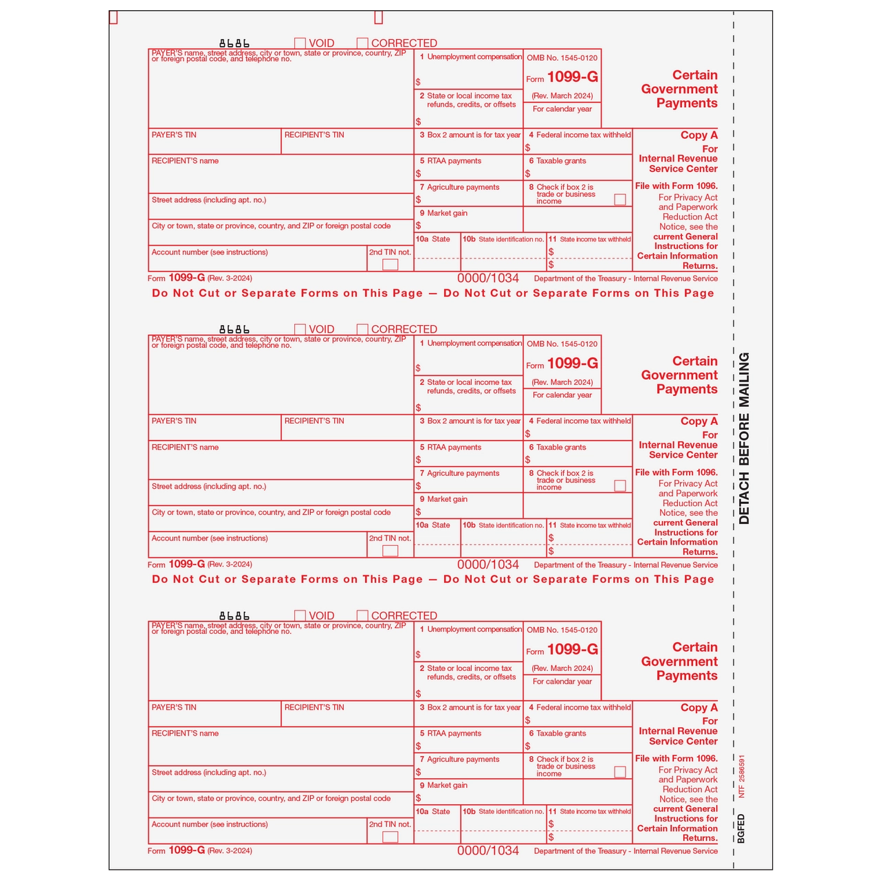 printable 1099 forms