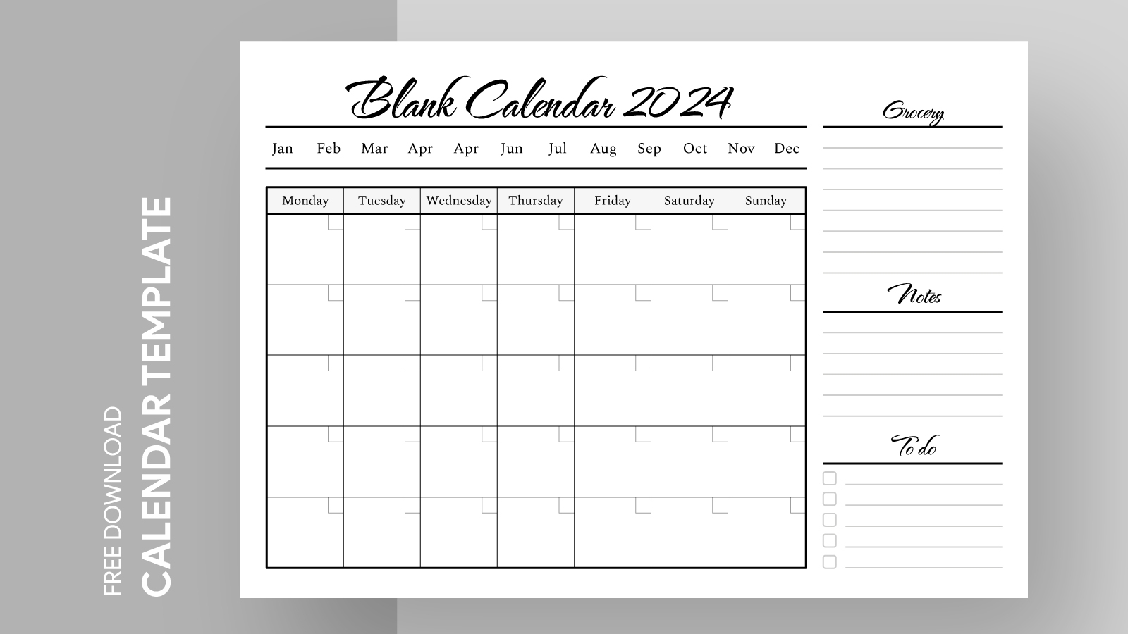 google doc calendar template 2025