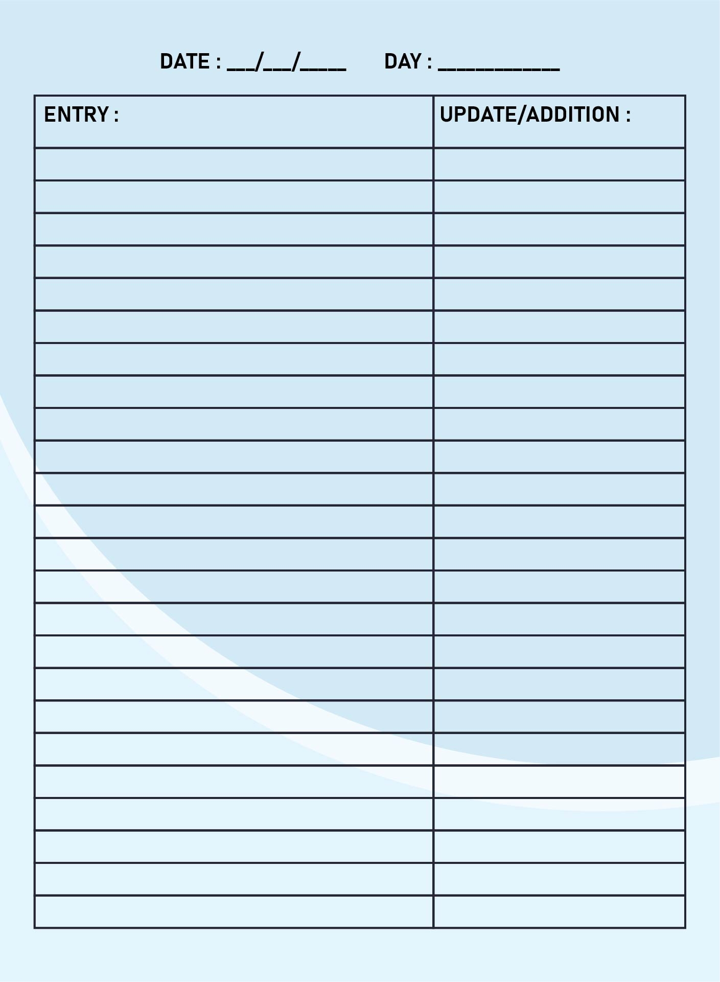 Blank Order Forms 10 Free PDF Printables Printablee