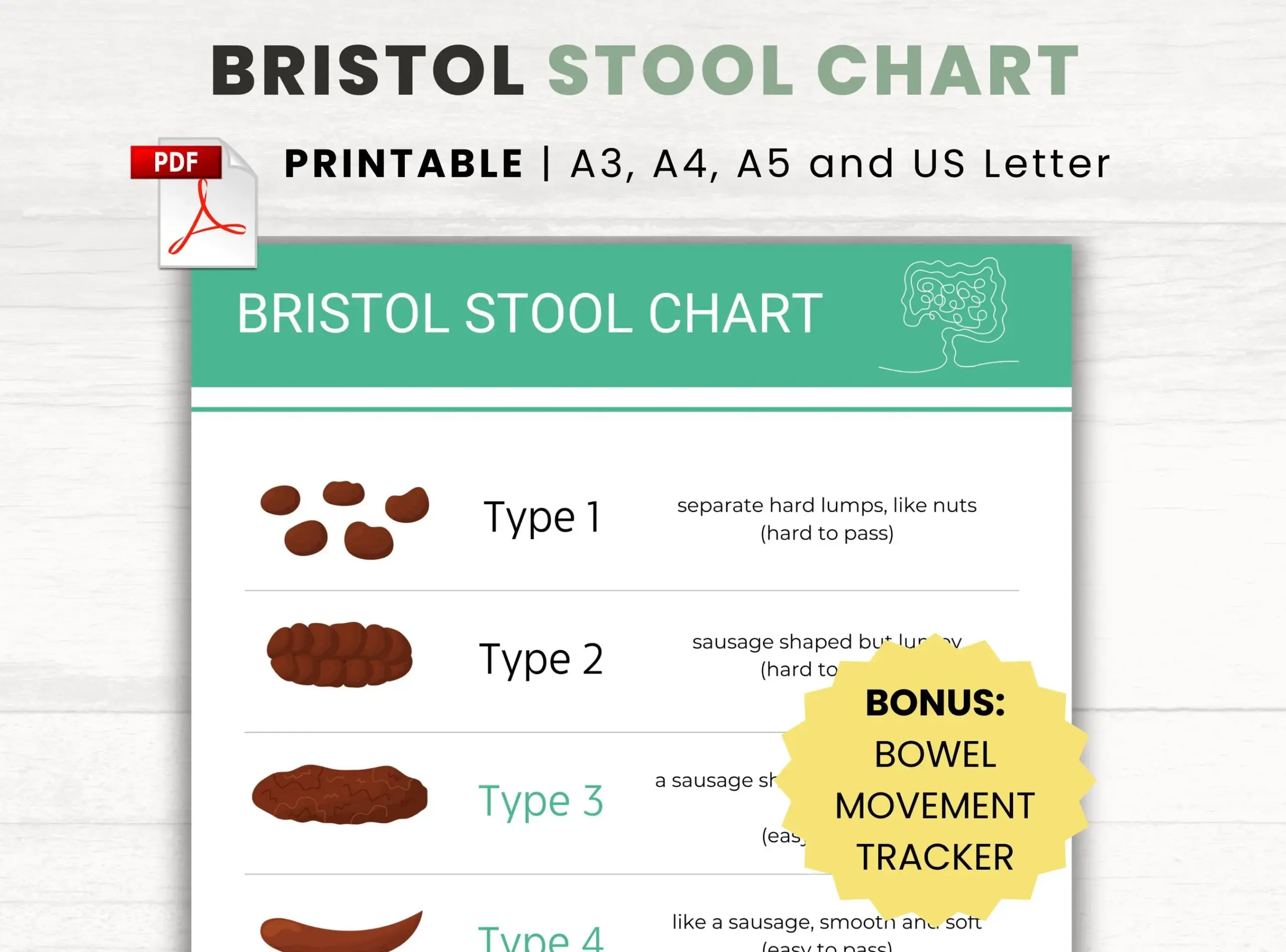 bristol stool chart printable