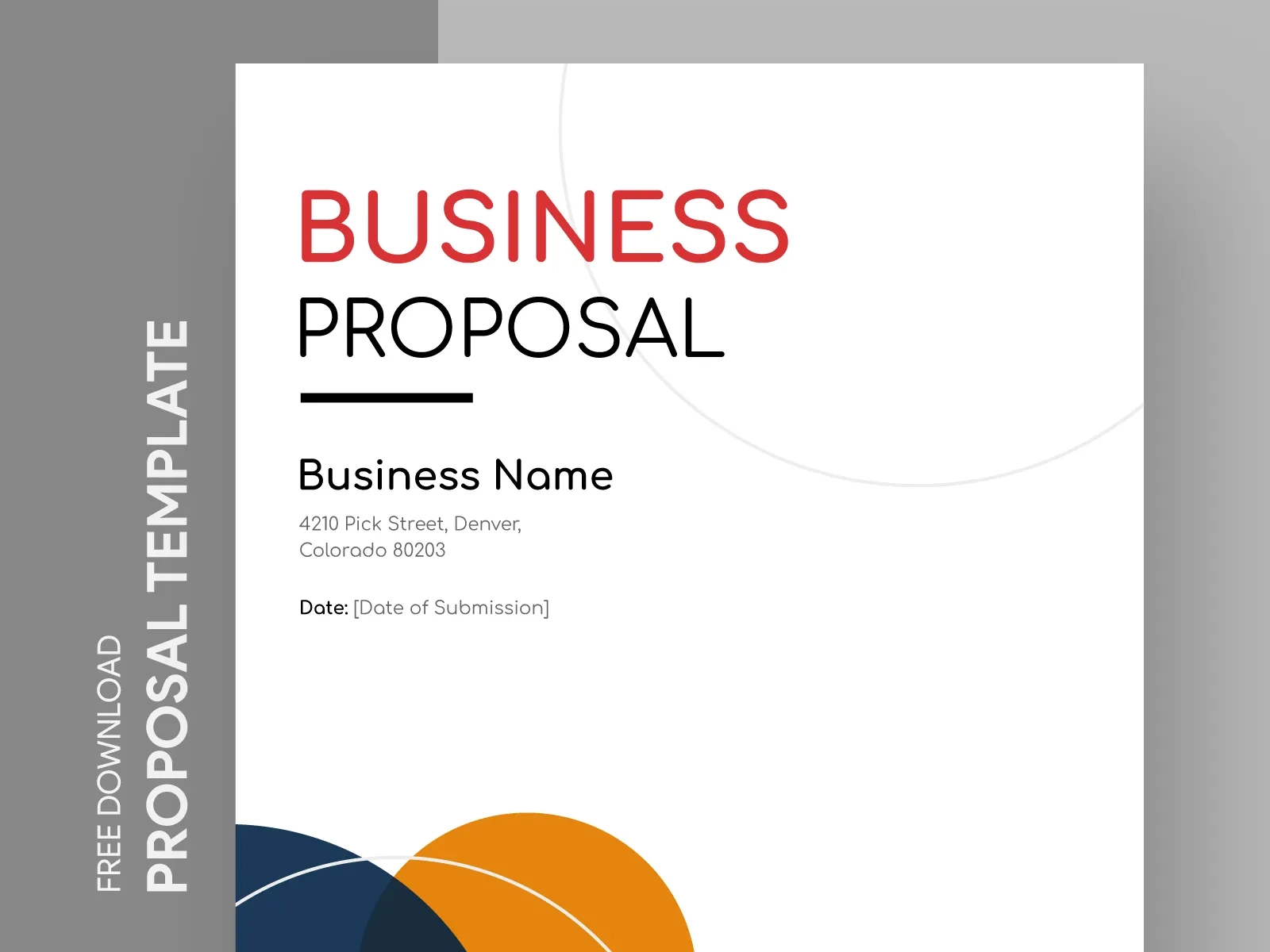 business proposal template google docs