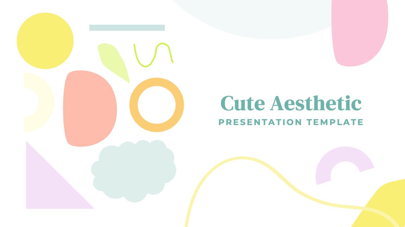 Cute Aesthetic Powerpoint Template And Google Slides Theme