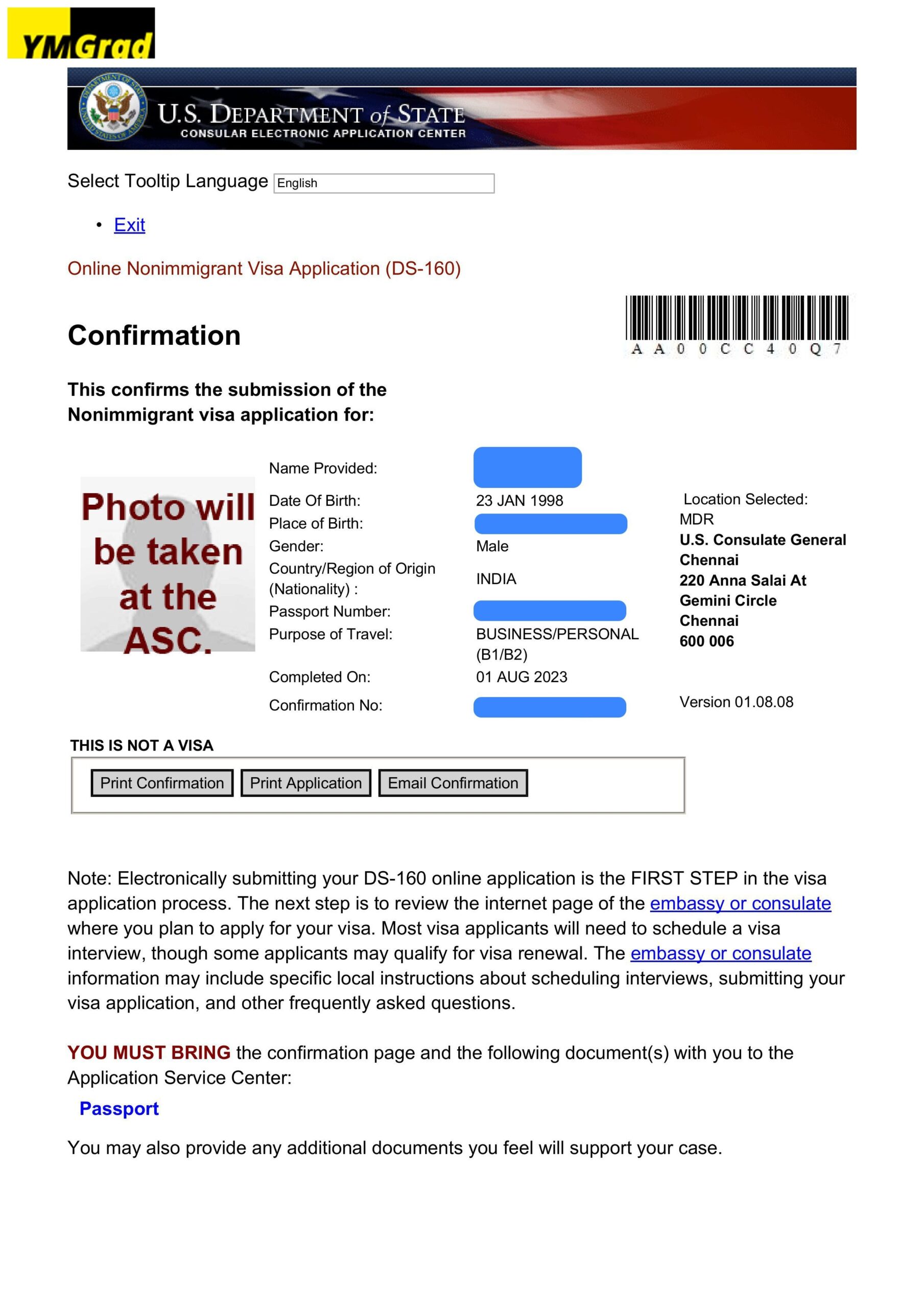 Documents To Carry For Your US Visa Interview YMGrad