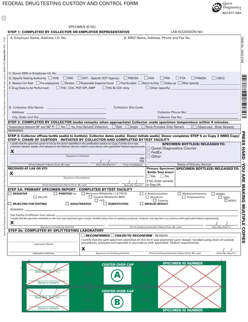Drug Screen Form Fill Out Printable PDF Forms Online