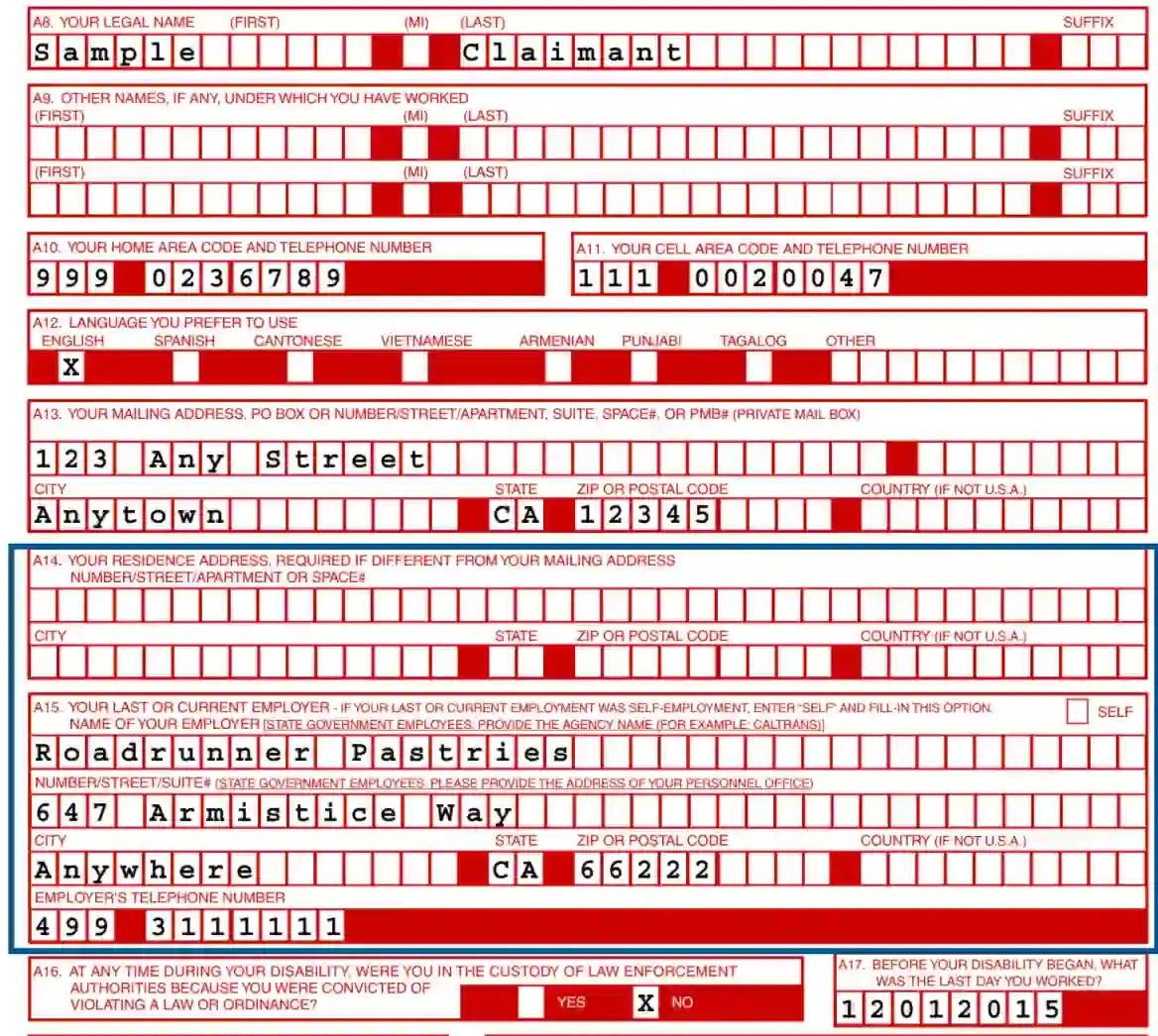 de 2501 printable form