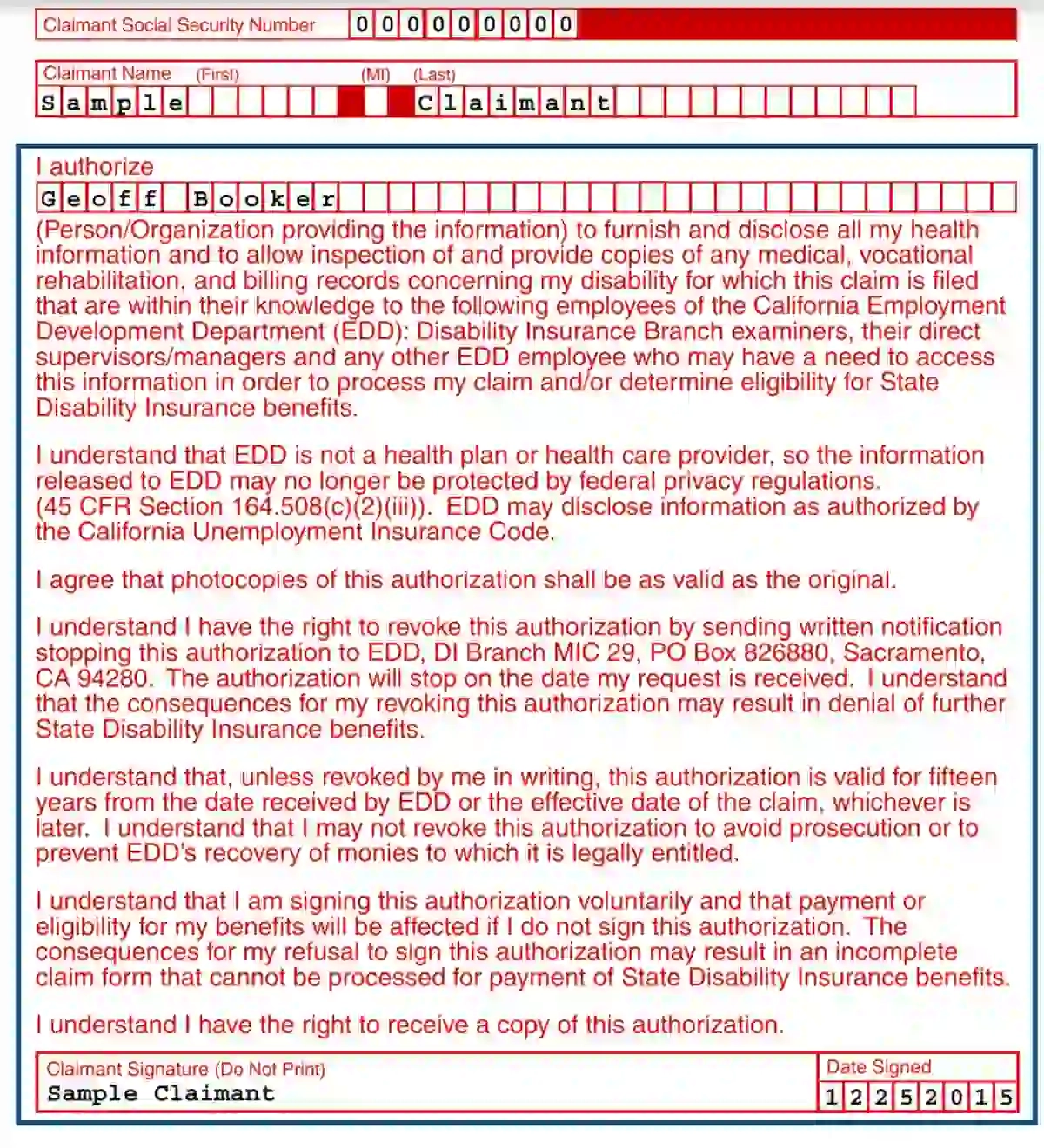 EDD Form DE 2501 Fill Out Printable PDF Forms Online