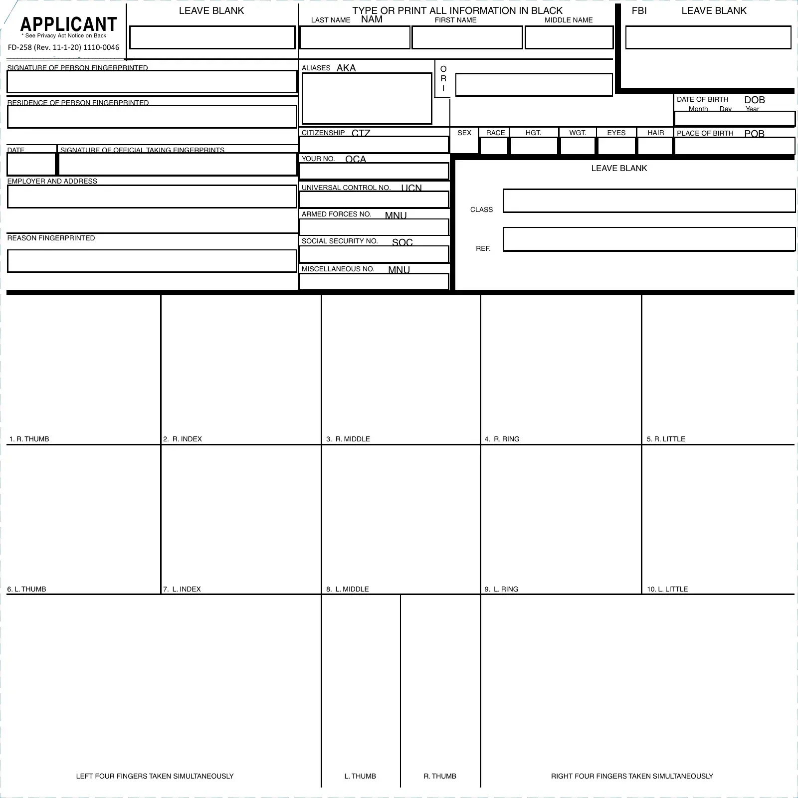 printable biometric screening form