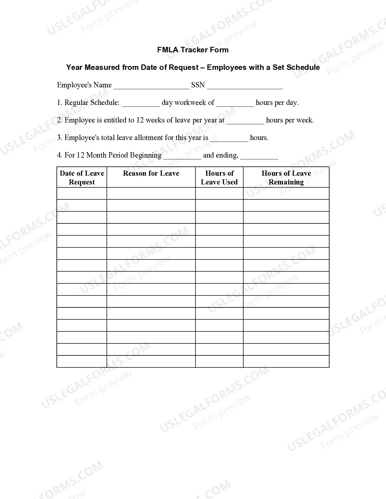 printable fmla forms