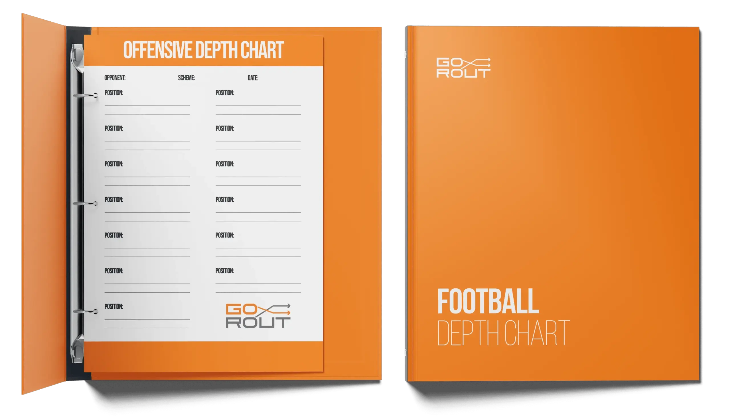 Football Depth Chart FREE GoRout