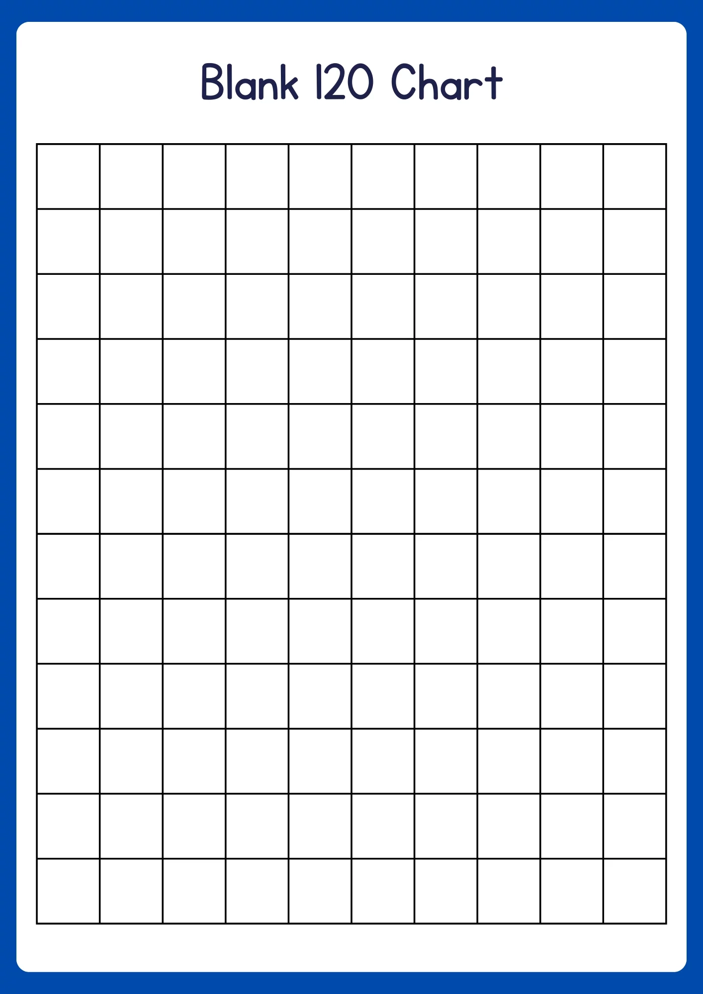 120 chart printable pdf free