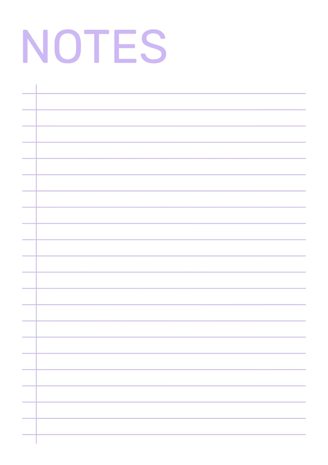 Free And Customizable Notes Templates