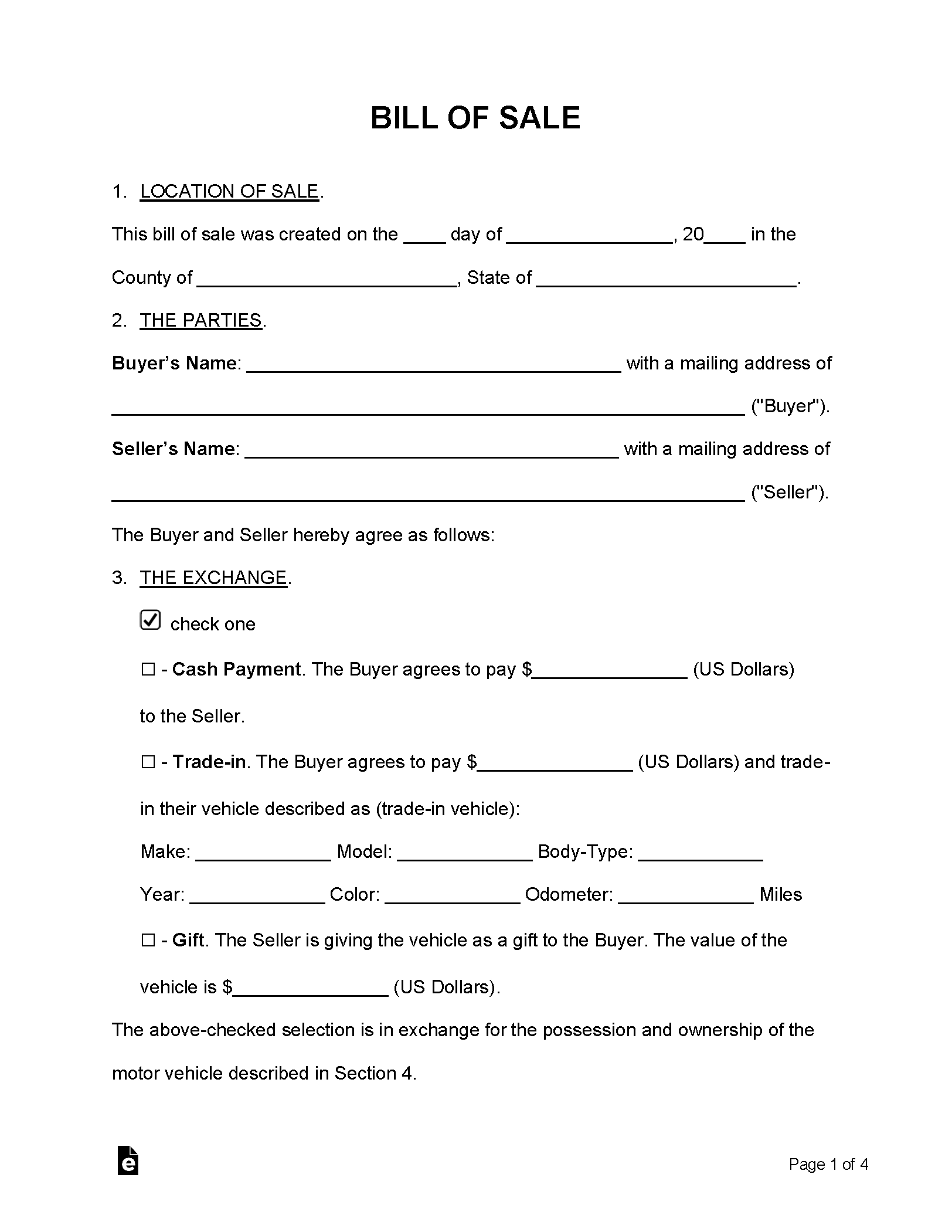free printable legal forms
