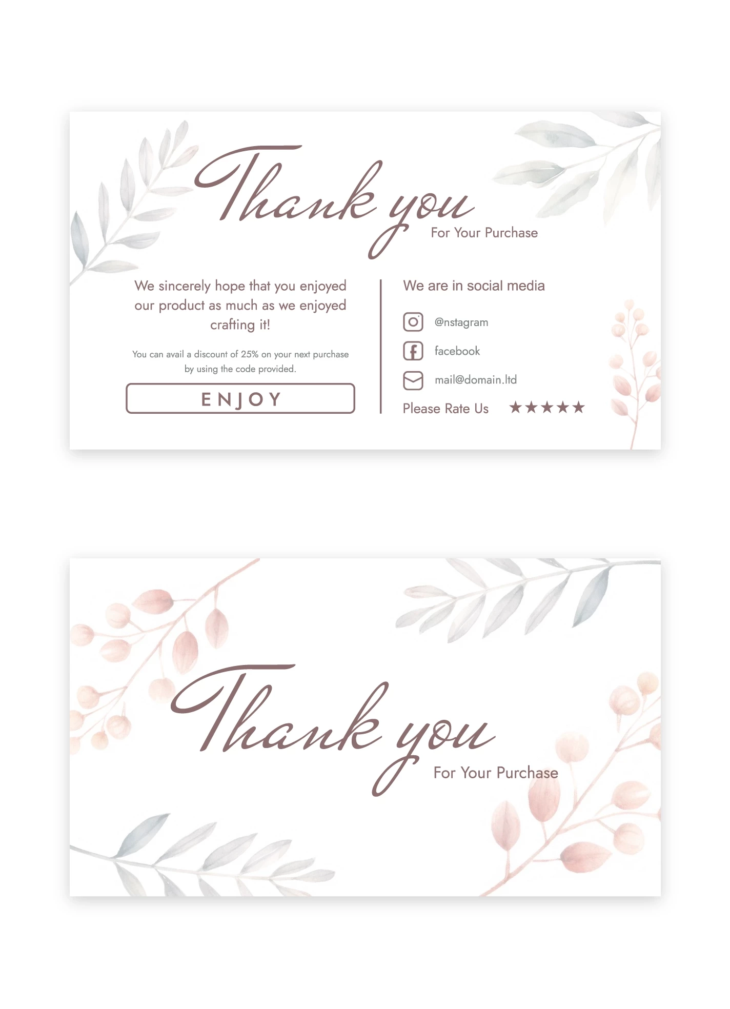 Free Business Card Google Docs Templates Gdoc io