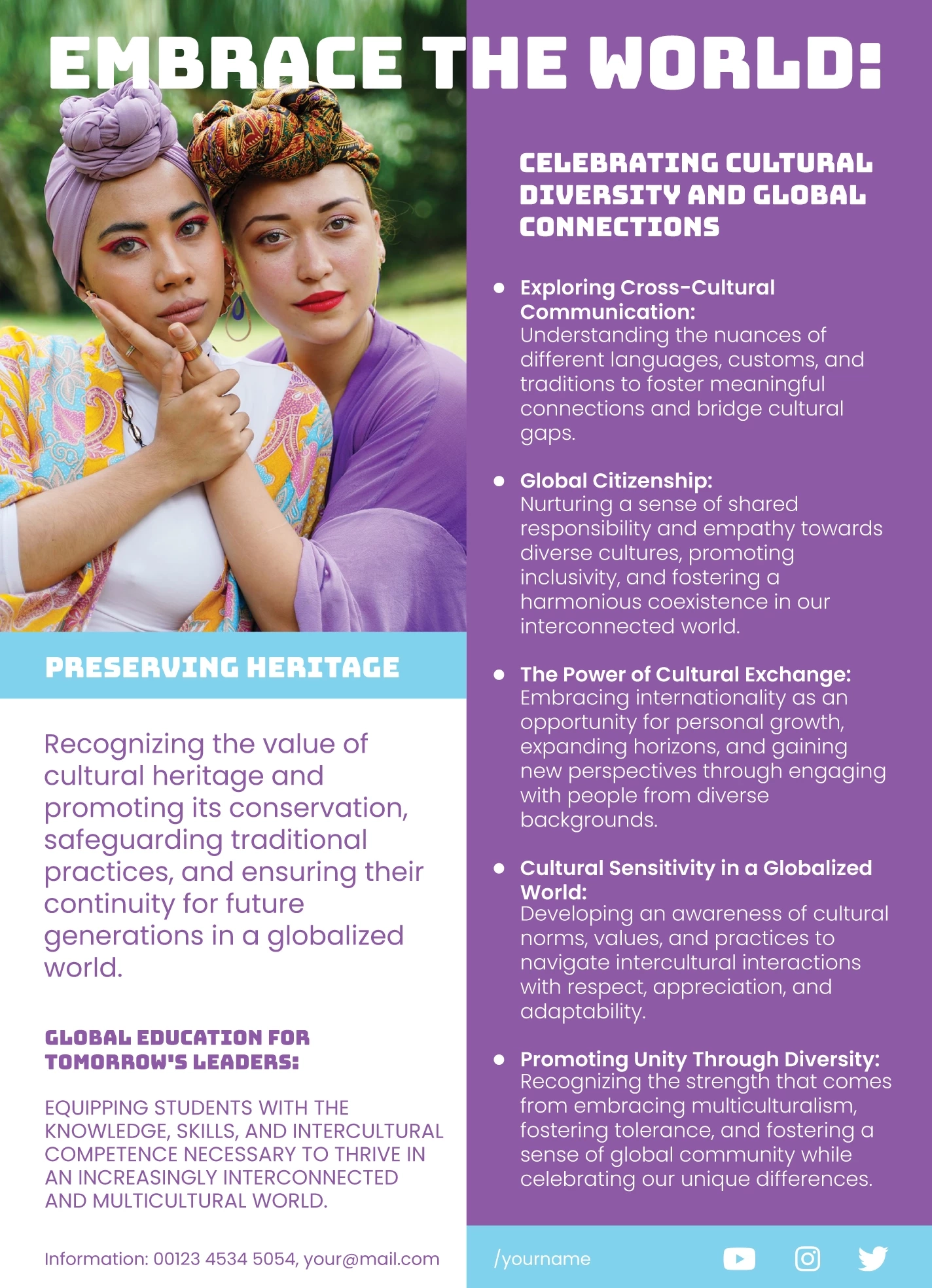 Free Flyer Google Docs Templates Gdoc io