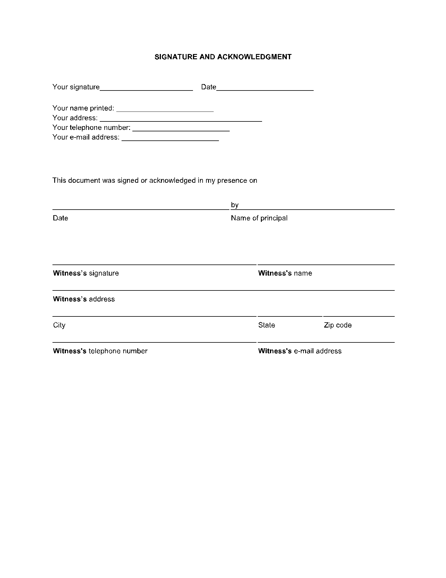 printable power of attorney form georgia