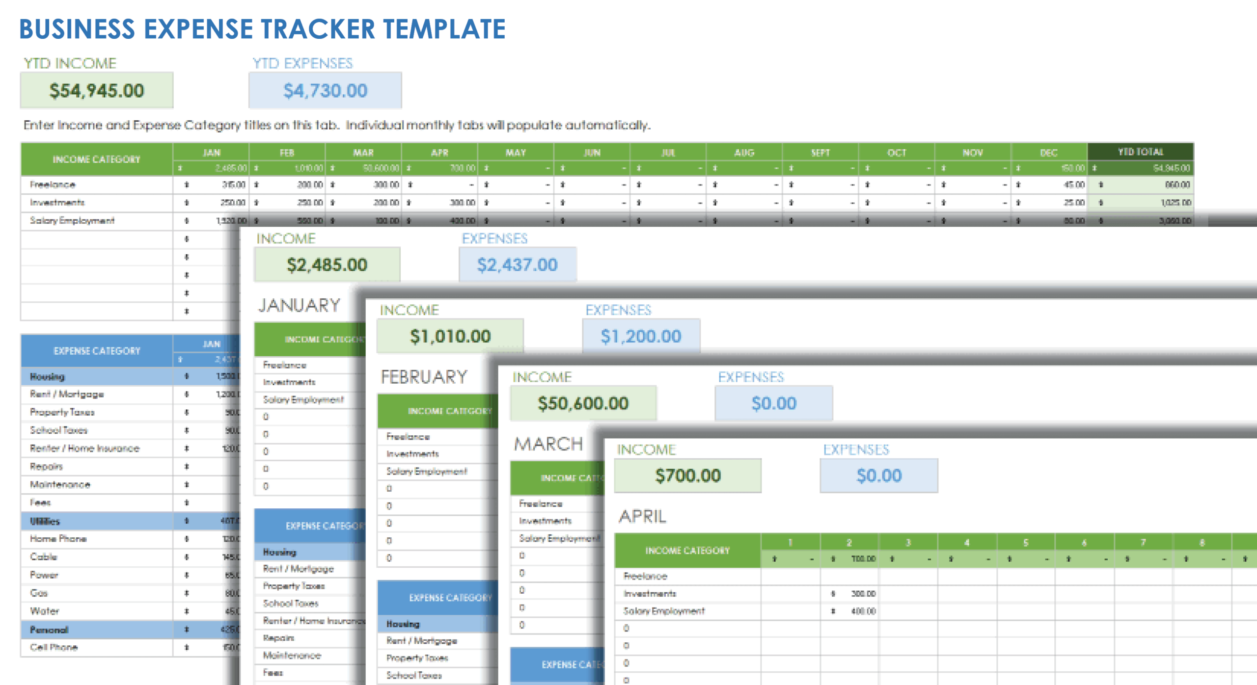 expense tracker google sheets