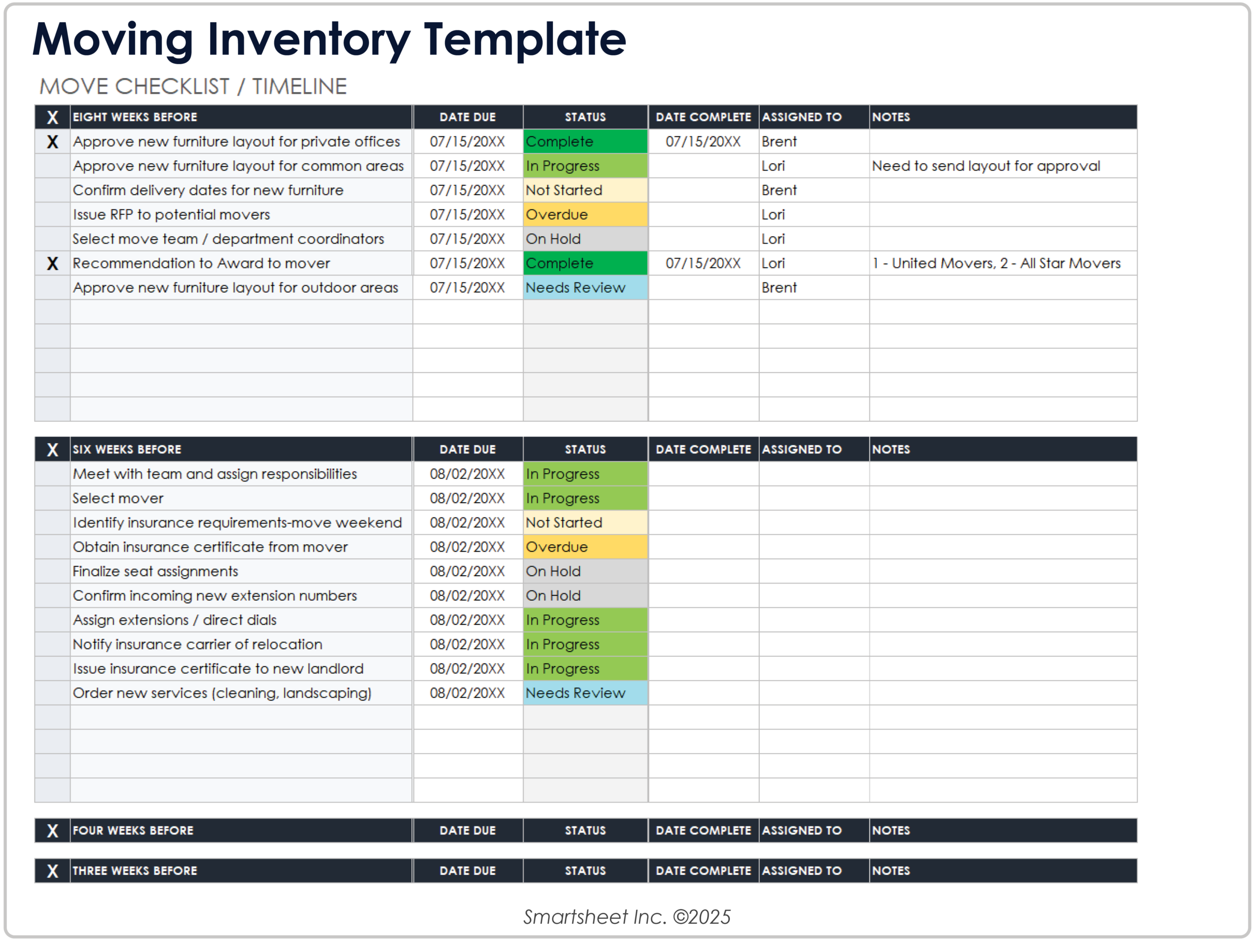 Free Google Sheets Inventory Templates
