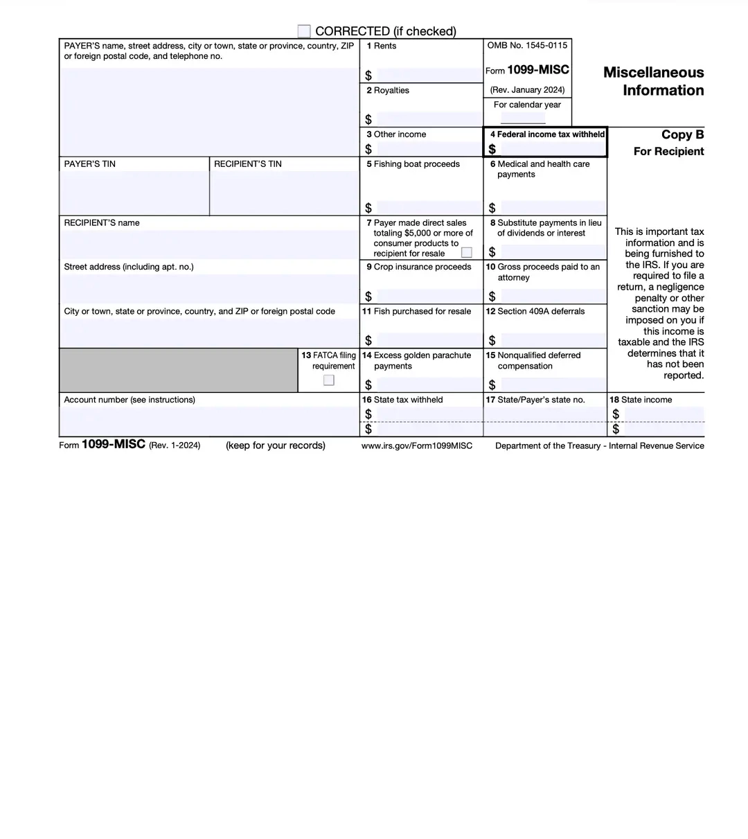 w9 form 2024 printable