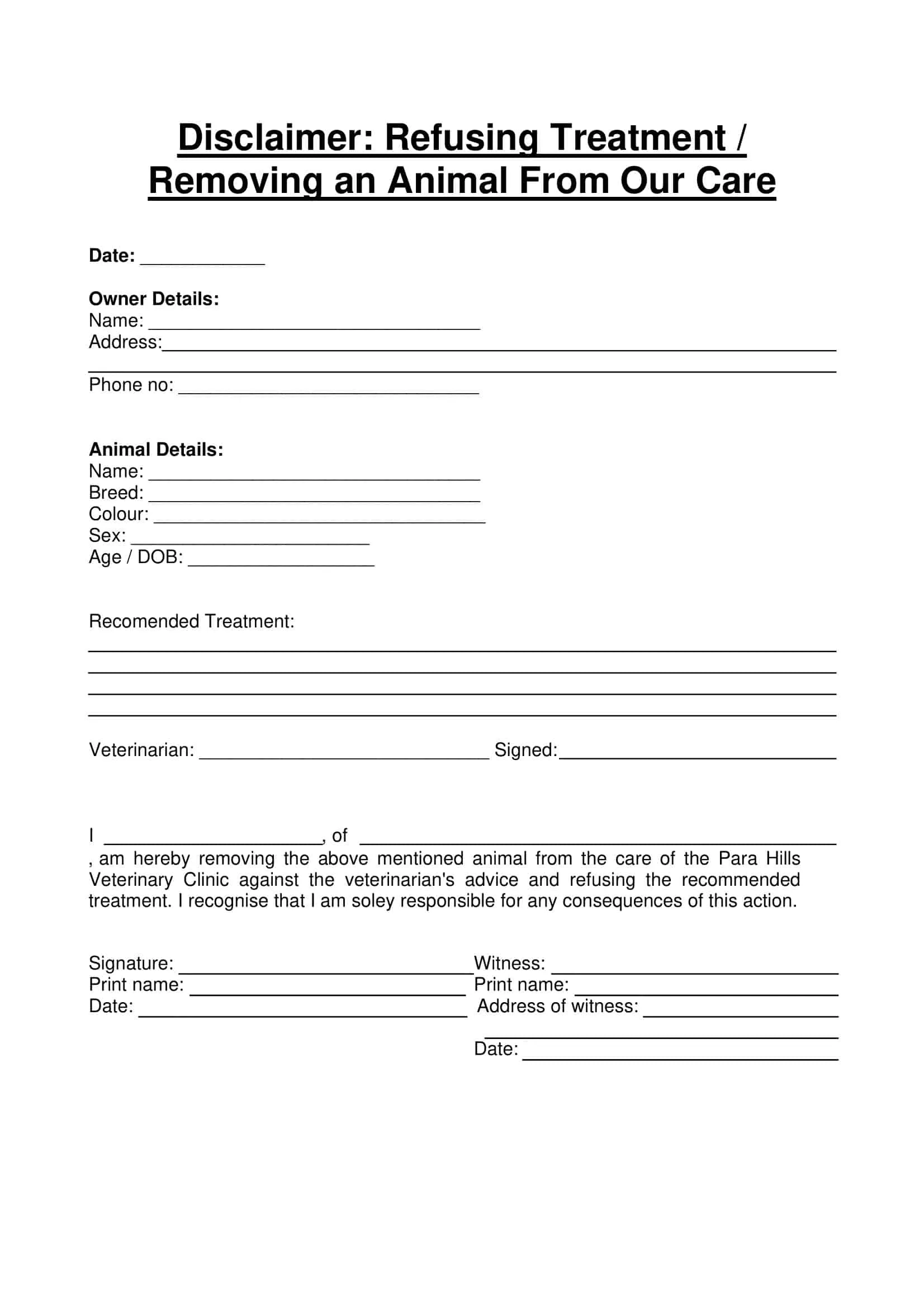 free printable ama form