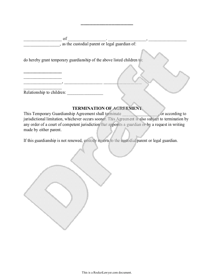 Free Printable Guardianship Forms Arkansas Printable Study Planner