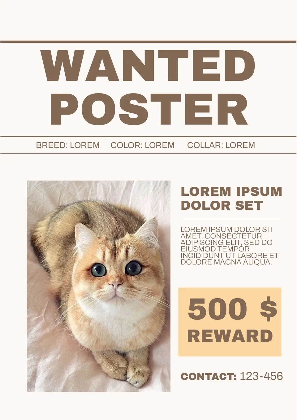 google docs poster template