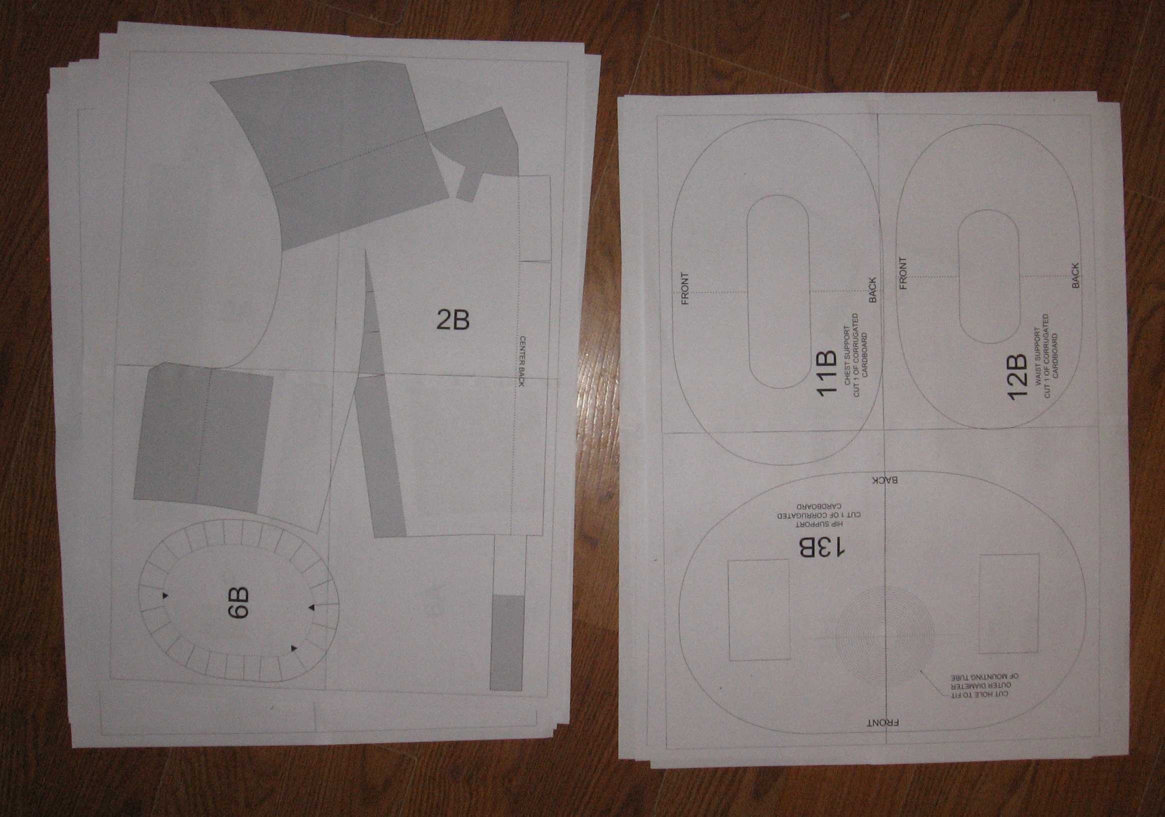 Full Size Paper Dress Form Grow Your Own Clothes