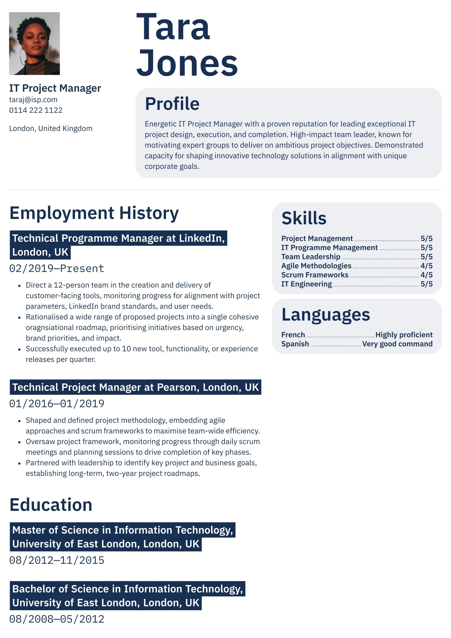 Google CV Examples UK Templates 2026 Resume io