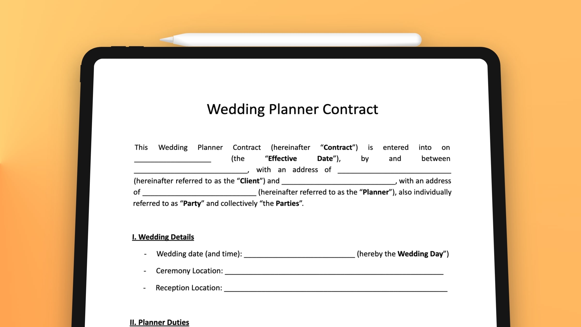 Google Doc Contract Templates By SignHouse