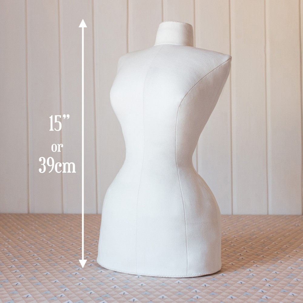 Half Scale 1 2 Mini Dress Form PDF Pattern Ninonella Historical Patterns Bespoke Garments