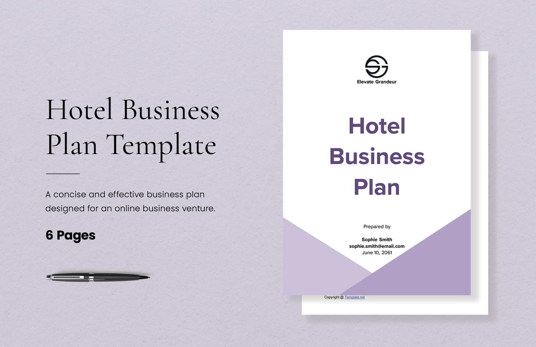 Hotel Business Plan Template In Word Google Docs Download Template