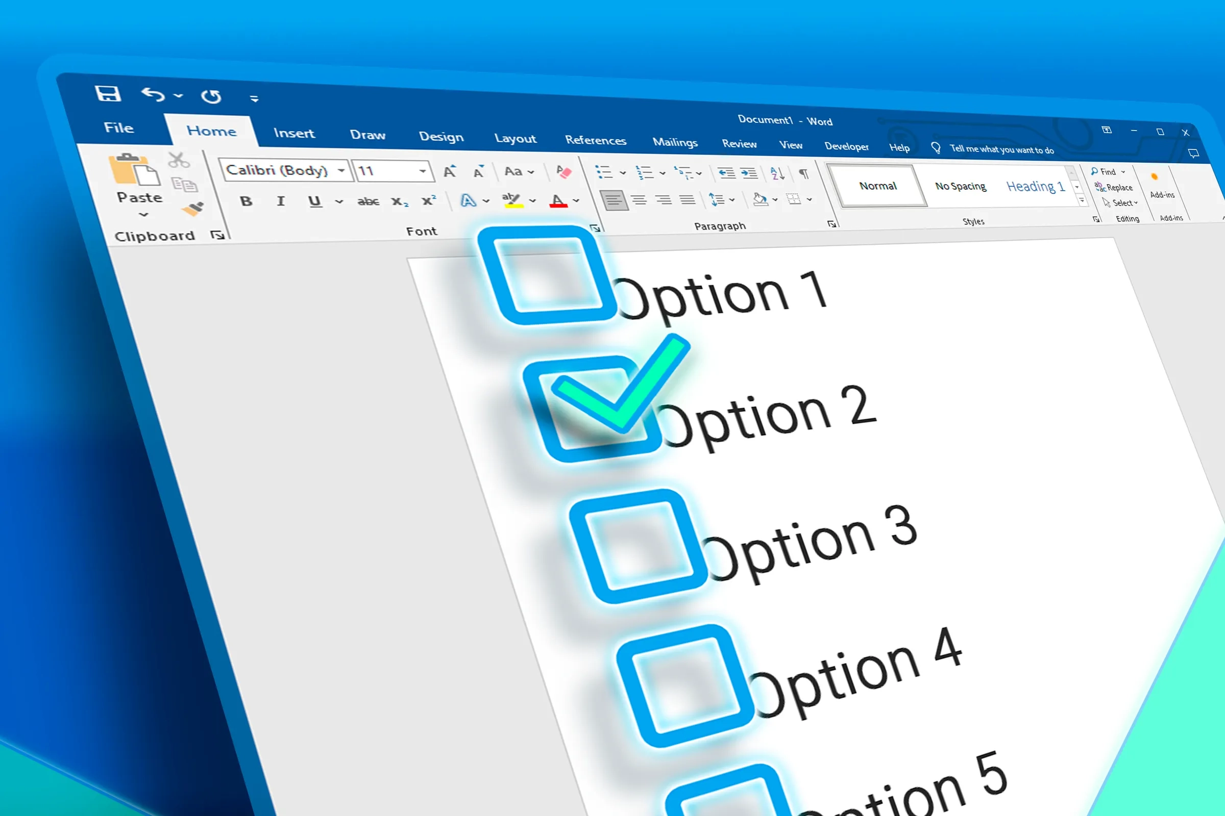 How To Add Check Boxes To Word Documents