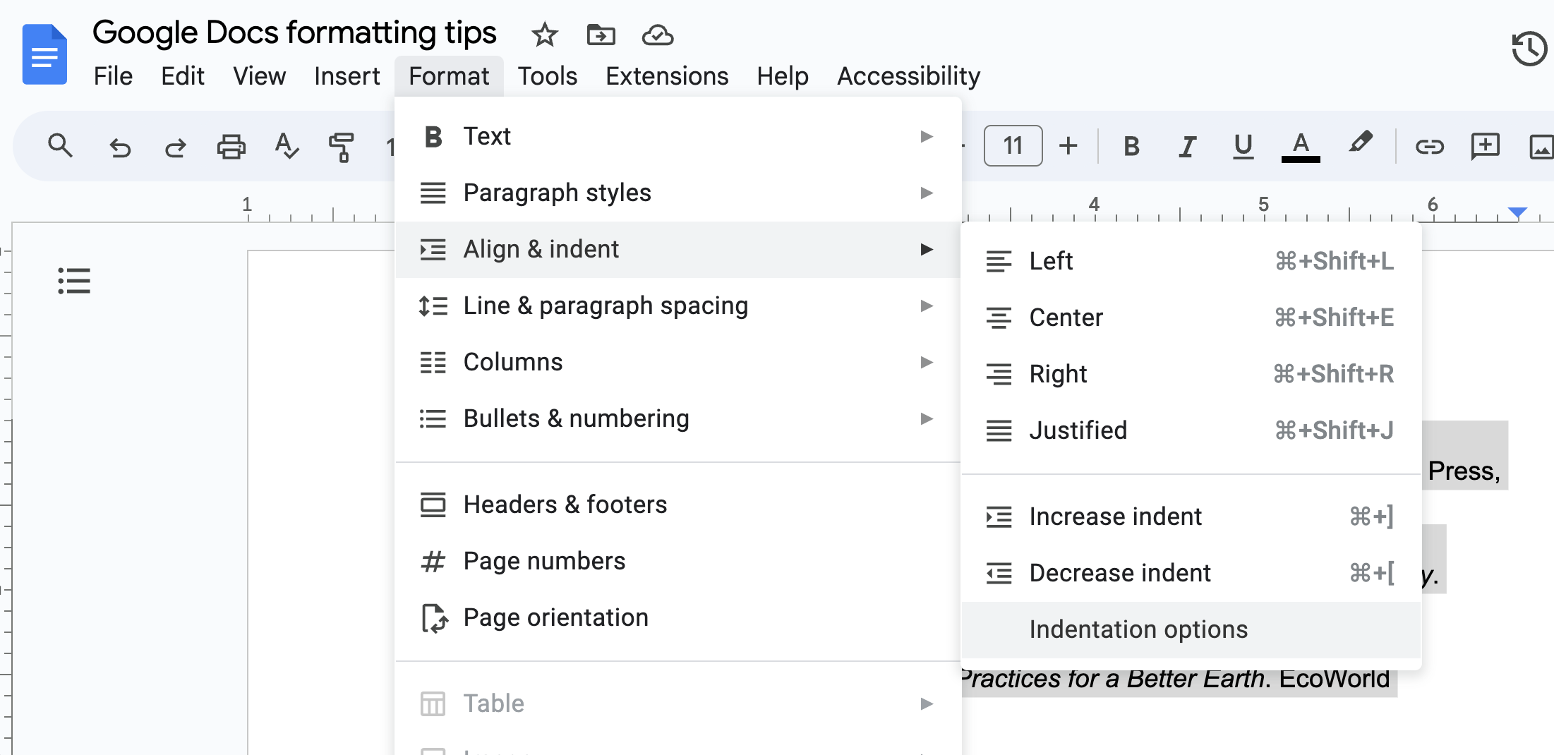 How To Do A Hanging Indent On Google Docs Zapier